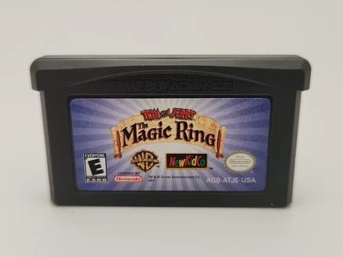 Tom and Jerry The Magic Ring Nintendo Game Boy Advance GBA Authentic