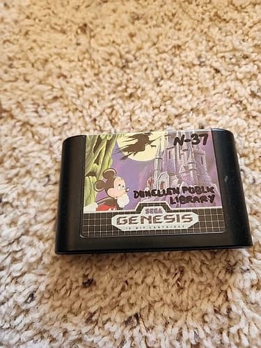 Castle of Illusion Starring Mickey Mouse (Sega Genesis, 1990) Cartridge Only