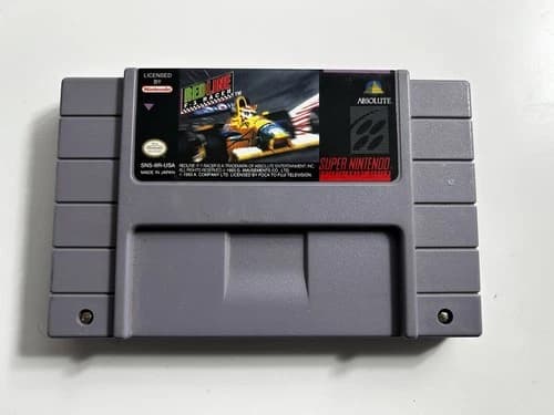 Redline F1 Racer - (Super Nintendo Entertainment System SNES)