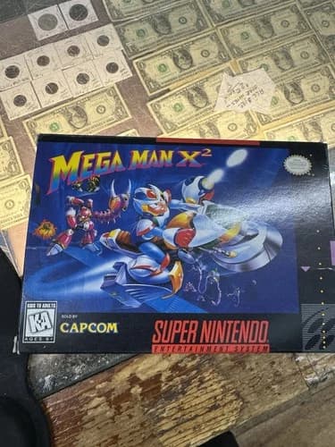 Mega Man X2 (Super Nintendo SNES) Complete in Box CIB