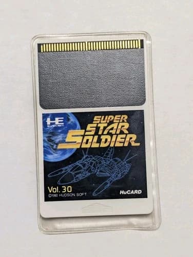 Super Star Soldier PC Engine NTSC-J HuCard Tested Shmup Grafx PCE 1990 US Seller
