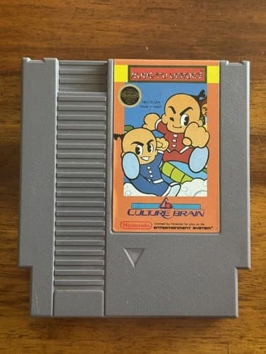 Kung-Fu Heroes Nintendo NES Cleaned/Tested