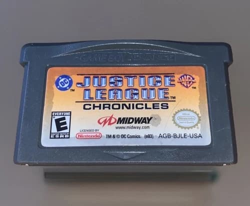 Justice League Chronicles (Game Boy Advance GBA, 2003) ☆ AUTHENTIC ☆