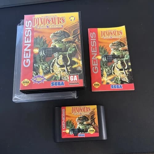 Dinosaurs for Hire (Sega Genesis, 1993) Cib Complete