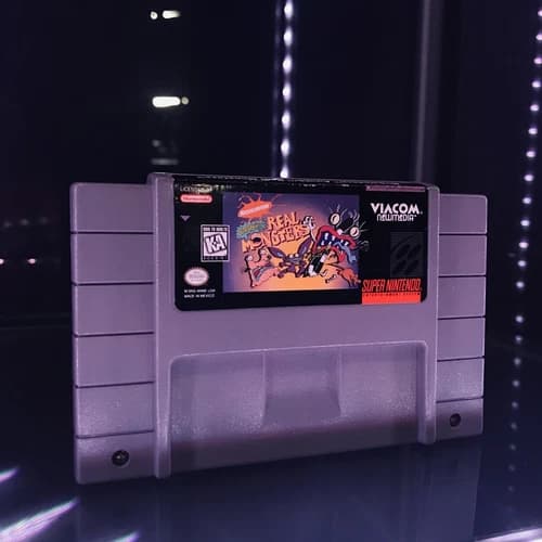 AAAHH!!! Real Monsters Nickelodeon SNES (Super Nintendo, 1995)