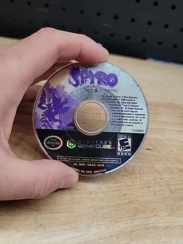 Legend of Spyro A New Beginning (Nintendo GameCube, 2006) Disc Only Tested!