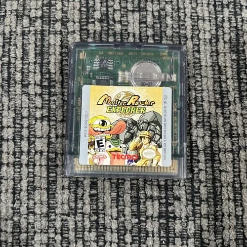 Monster Rancher Explorer Nintendo Game Boy Color GBC Authentic Cartridge