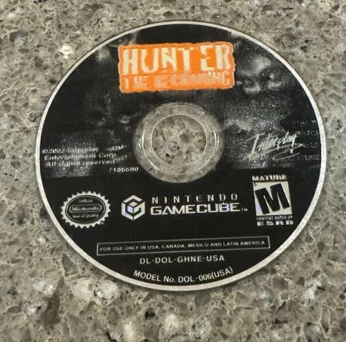 Hunter: The Reckoning (Nintendo GameCube, 2002) - Disc Only
