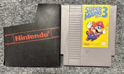 Super Mario Bros 3 NES Nintendo Original Authentic Cartridge Tested