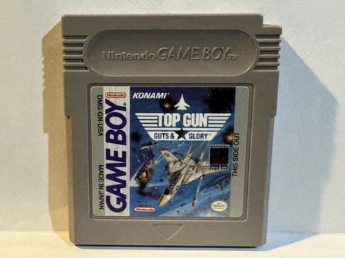 Top Gun: Guts and Glory (Nintendo Game Boy, 1993) Cart Only Authentic