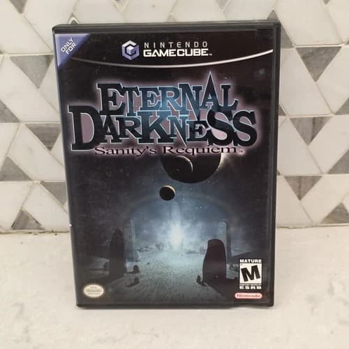 Eternal Darkness : Sanity's Requiem (Nintendo Gamecube 2002) Complete In Box CIB