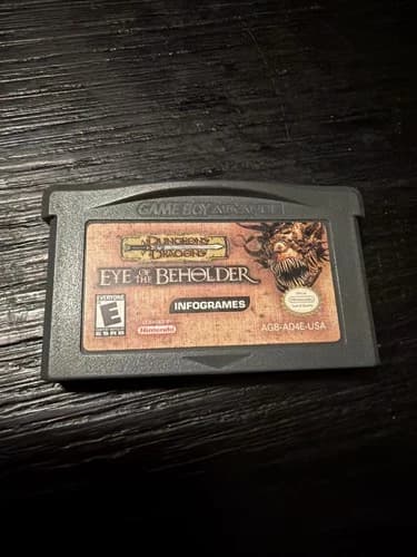 Dungeons & Dragons: Eye of the Beholder - Game Boy Advance Authentic Tested