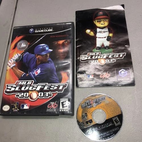 MLB SlugFest 20-03 (Nintendo GameCube, 2002) Tested CIB