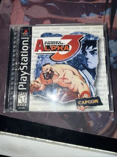 Street Fighter Alpha 3 PlayStation 1 PS1 Complete w/ Manual, Tested