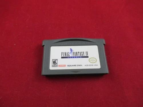 Final Fantasy IV Advance (Nintendo Game Boy Advance, 2005) *Authentic - Tested*