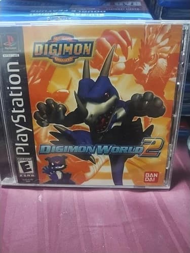 Digimon World 2 (Sony PlayStation 1 PS1, 2001) Complete CIB - Tested & Working