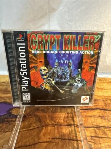 Crypt Killer -Sony PlayStation 1 - 1997 - CIB - PS1 - PSone - Tested