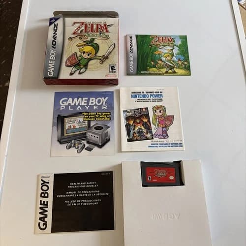 Nintendo Gameboy Advance The Legend of Zelda: The Minish Cap CIB *Clean*