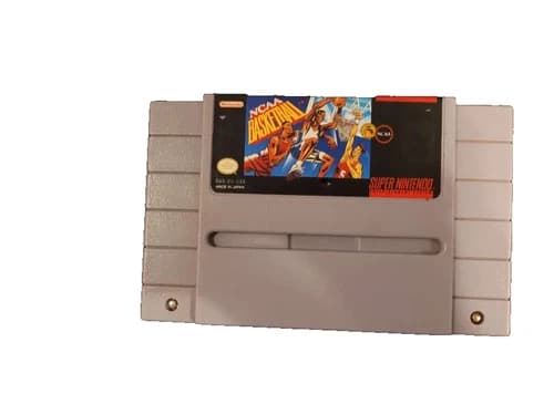 NCAA Basketball (Super Nintendo SNES, 1992) Cartridge Only TESTED