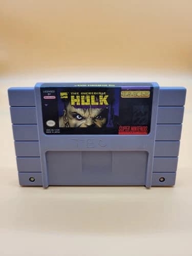 The Incredible Hulk (Super Nintendo Entertainment System, 1994) SNES Cart Only