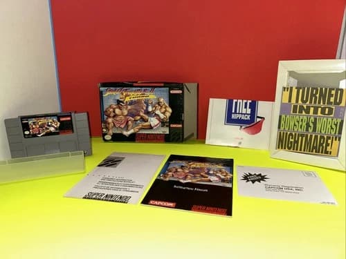 Street Fighter II: Turbo (Nintendo SNES 1993) tested Complete