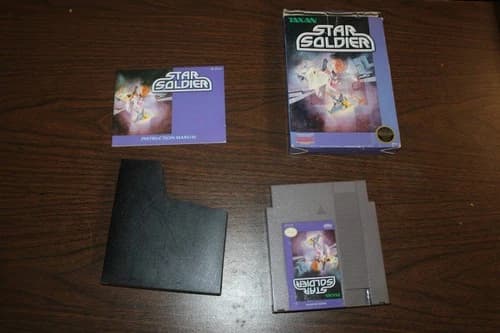 Nes Nintendo Star Soldier By Taxan Complete In Box CIB