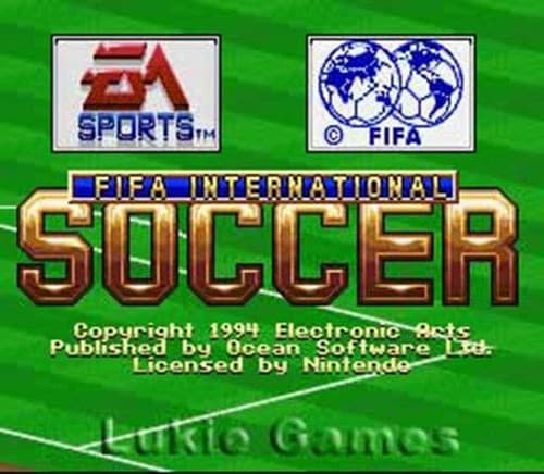 Fifa International Soccer - SNES Super Nintendo Game