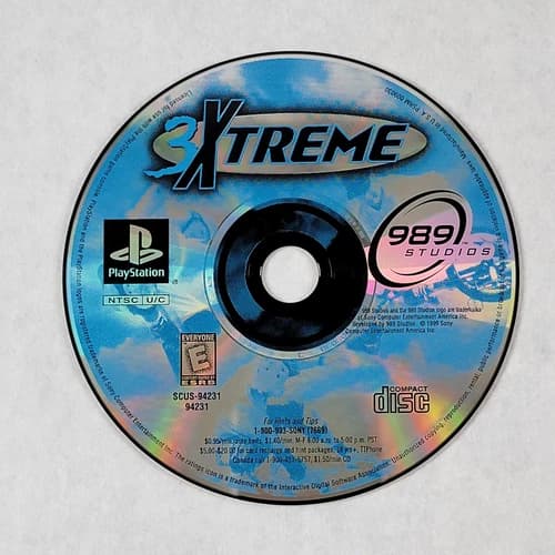 3Xtreme - Loose Sony PS1 Playstation 1 Disc