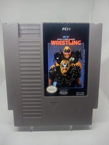 WCW World Championship Wrestling (Nintendo NES) Reconditioned! Authentic!