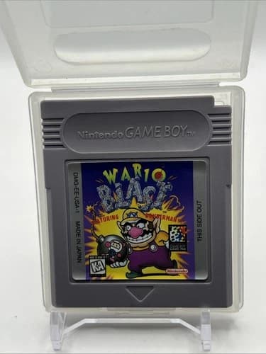 Wario Blast Nintendo Game Boy Cartridge Tested Working Authentic Check Pics