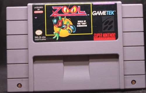 Zool: Ninja of the "Nth" Dimension (SNES, 1993) AUTHENTIC, TESTED!