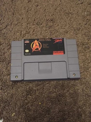 Star Trek: Starfleet Academy Starship Bridge Simulator (Nintendo SNES) Tested
