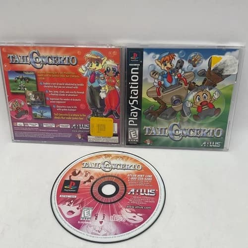 Tail Concerto (Sony PlayStation PS1) Complete