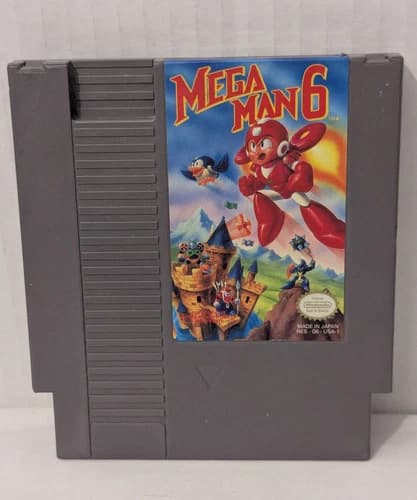 Mega Man 6 (Nintendo Entertainment System, 1994) NES Cartridge Only