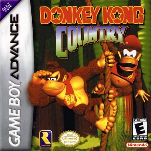 Donkey Kong Country 1 GBA Video Game Gameboy Advance 2003 DK