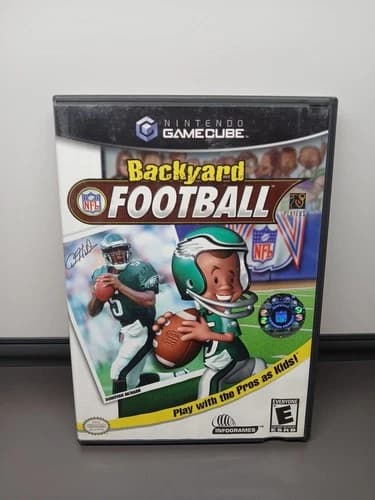 Backyard Football (Nintendo GameCube, 2002) CIB Tested And Working