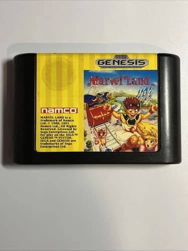 Marvel Land (Sega Genesis) Game Cartridge Only