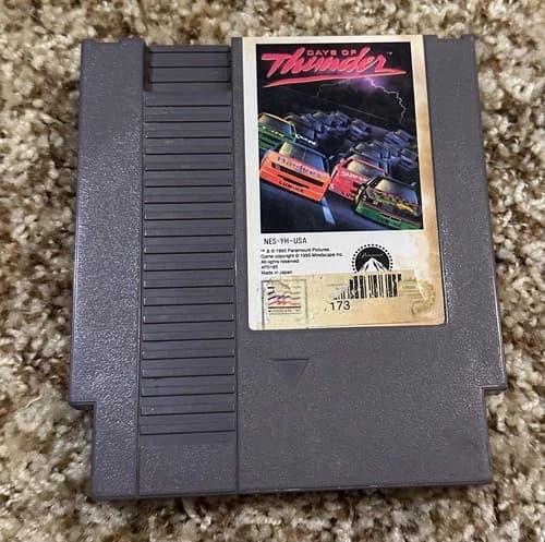 Days of Thunder Nintendo NES Cart Only