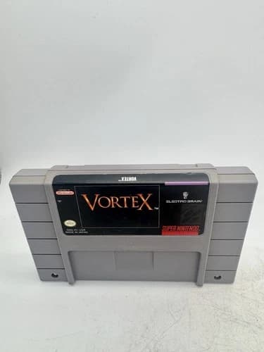 💥Vortex - Super Nintendo Game SNES - Tested Cart Only Vintage 1994