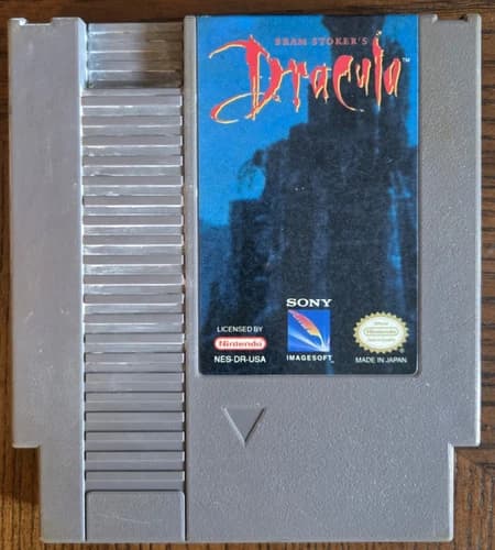 Bram Stoker's Dracula -- NES Nintendo Authentic