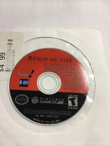 Reign of Fire (Nintendo GameCube) Disc Only
