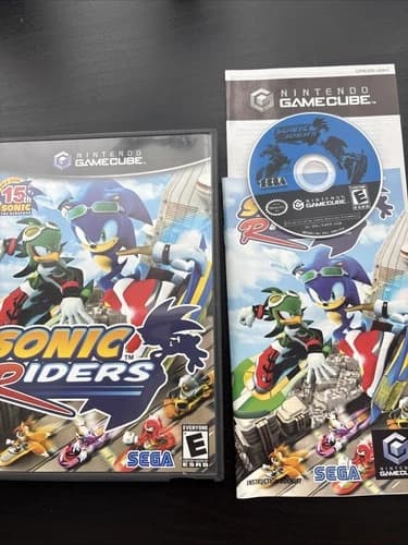 Sonic Riders - Nintendo GameCube - Complete CIB - Tested Working