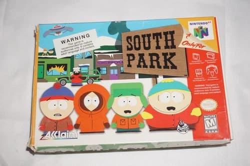 South Park (Nintendo 64 N64) Complete in Box CIB