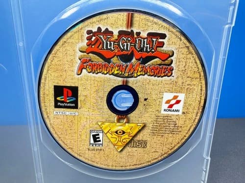 PS1 PLAYSTATION 1 YU-GI-OH YU-GI-OH! YUGIOH FORBIDDEN MEMORIES GAME