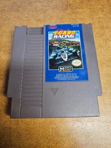 Al Unser Jr.'s Turbo Racing (Nintendo Entertainment System, 1990)(TESTED)