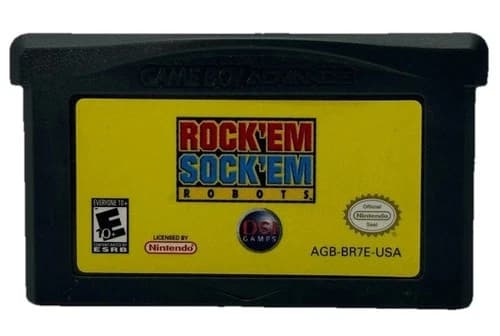 Rockem Sockem Robots (Nintendo Gameboy Advance) GBA - Tested Working Cart Only