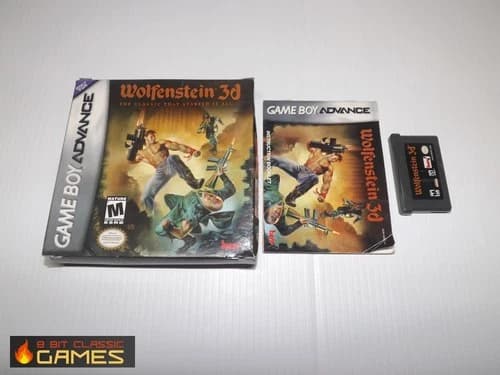 Wolfenstein 3D - COMPLETE BOX - NINTENDO Gameboy Advance - 26a