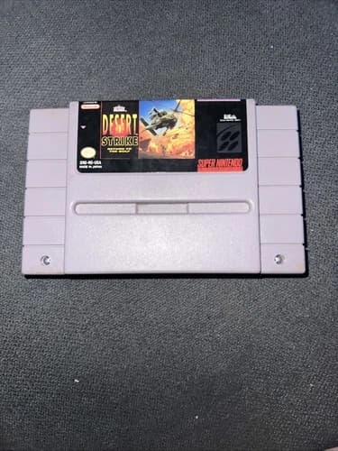desert strike snes