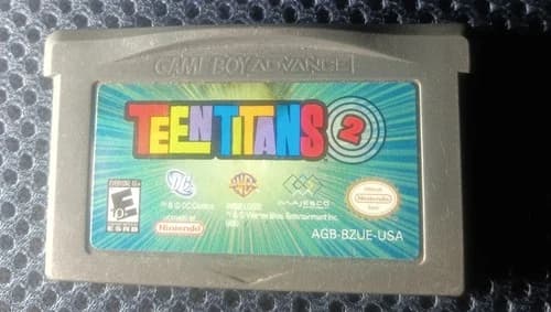 Teen Titans 2 Gba Cart Only Tested and Works