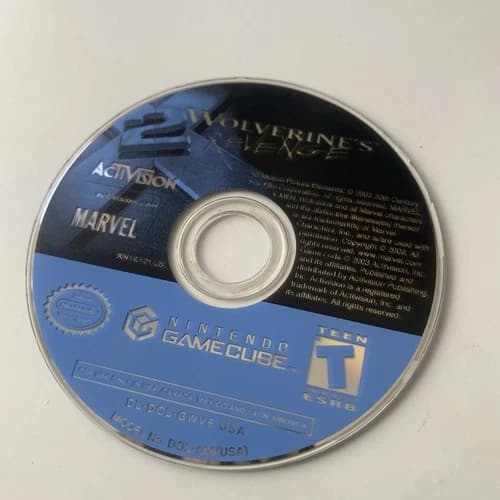 X2: Wolverine's Revenge Nintendo GameCube Disc Only Free Shipping